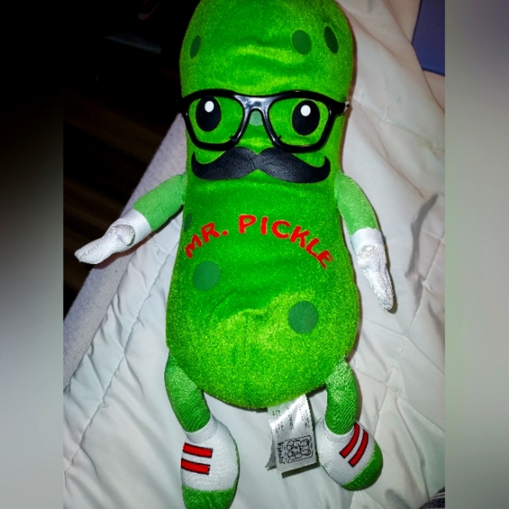 Mr. Pickle Stuffed Animal Plush